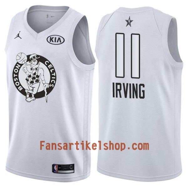 Boston Celtics Trikot Kyrie Irving 11 2018 All-Star Jordan Brand Weiß Swingman - Herren Boston Celtics Trikot Kyrie Irving 11 2018 All-Star Jordan Brand Weiß Swingman - Herren